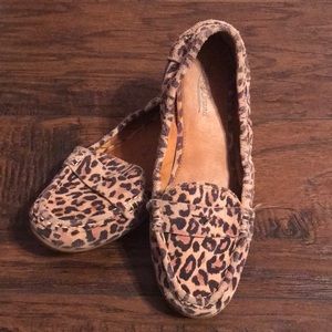 Cheetah Print Lucky Brand Flats